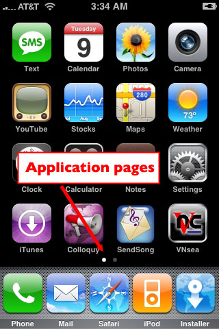 iPhone App Pages